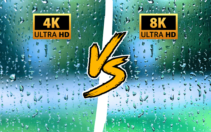 Screen TV 4K vs 8K